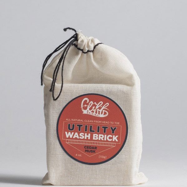 Cliff Original Cedar Musk Utility Wash Brick 1