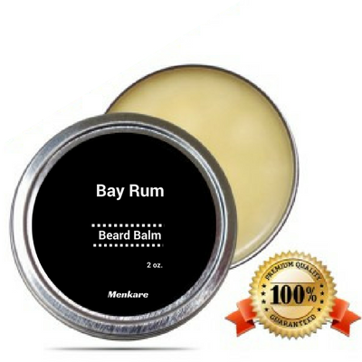Menkare Bay Rum Beard Balm