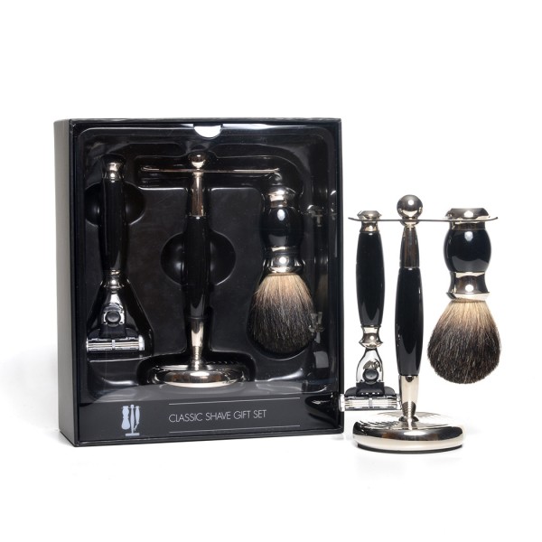 black-3pc-shaving-set-faux-ebony-purebadger-shaving-brush-mach3-razor-stand