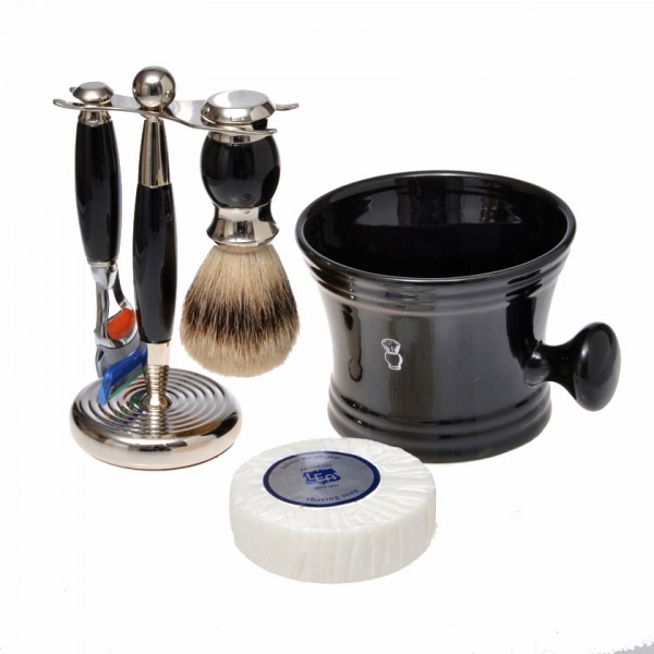black-3pcs-set-5-blade-with-black-shave-mug-and-soap-puck