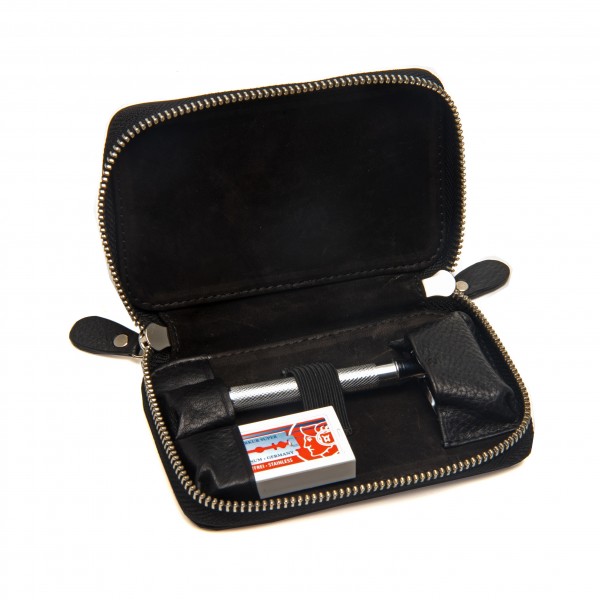 black-pebble-leather-de-safety-razor-case-with-nubuck-lining