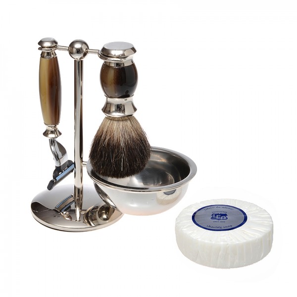brown-4pc-set-3-blade-with-shave-refill-puck