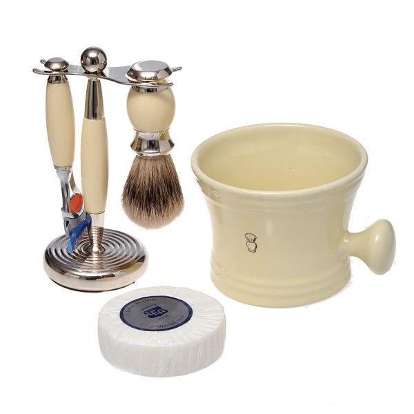 cream-3pcs-set-5-blade-with-cream-shave-mug-and-soap-puck