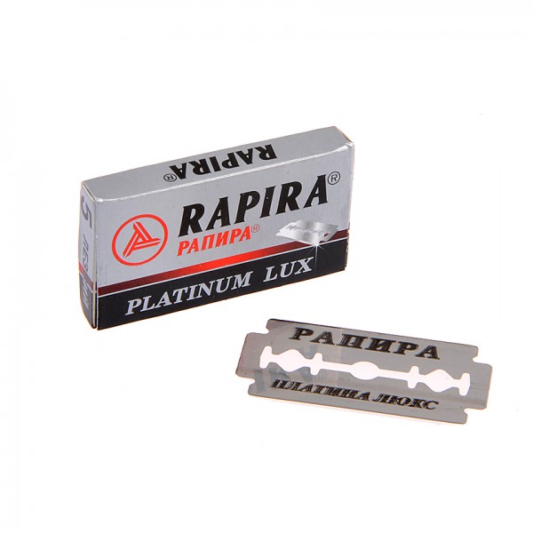 double-edge-blades-rapira-platinum-lux-5-blade-pack