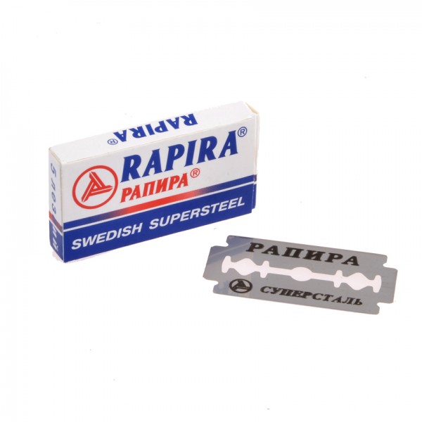 double-edge-blades-rapira-supersteel-5-blade-pack