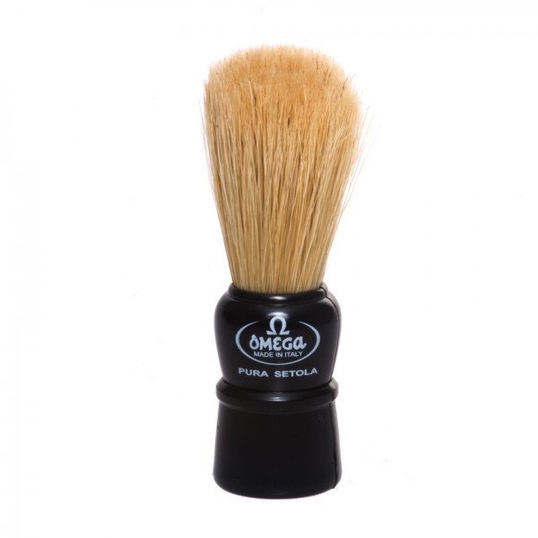 omega-100-hog-bristle-shaving-brush-plastic-handle-assorted-colours