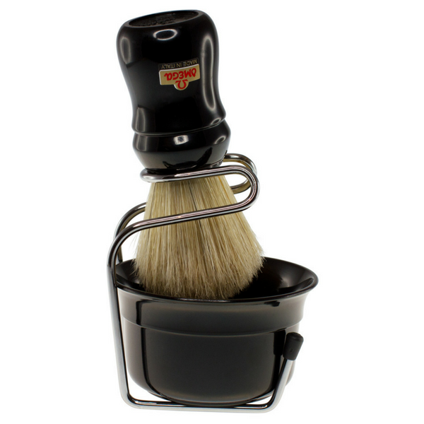 omega-set-professional-brush-stand-and-bowl-set-black