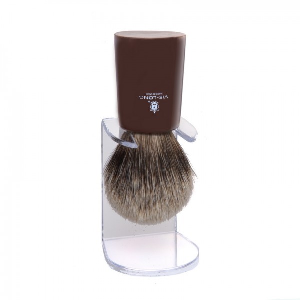 vie-long-silver-tip-badger-shaving-brush-horn-handle